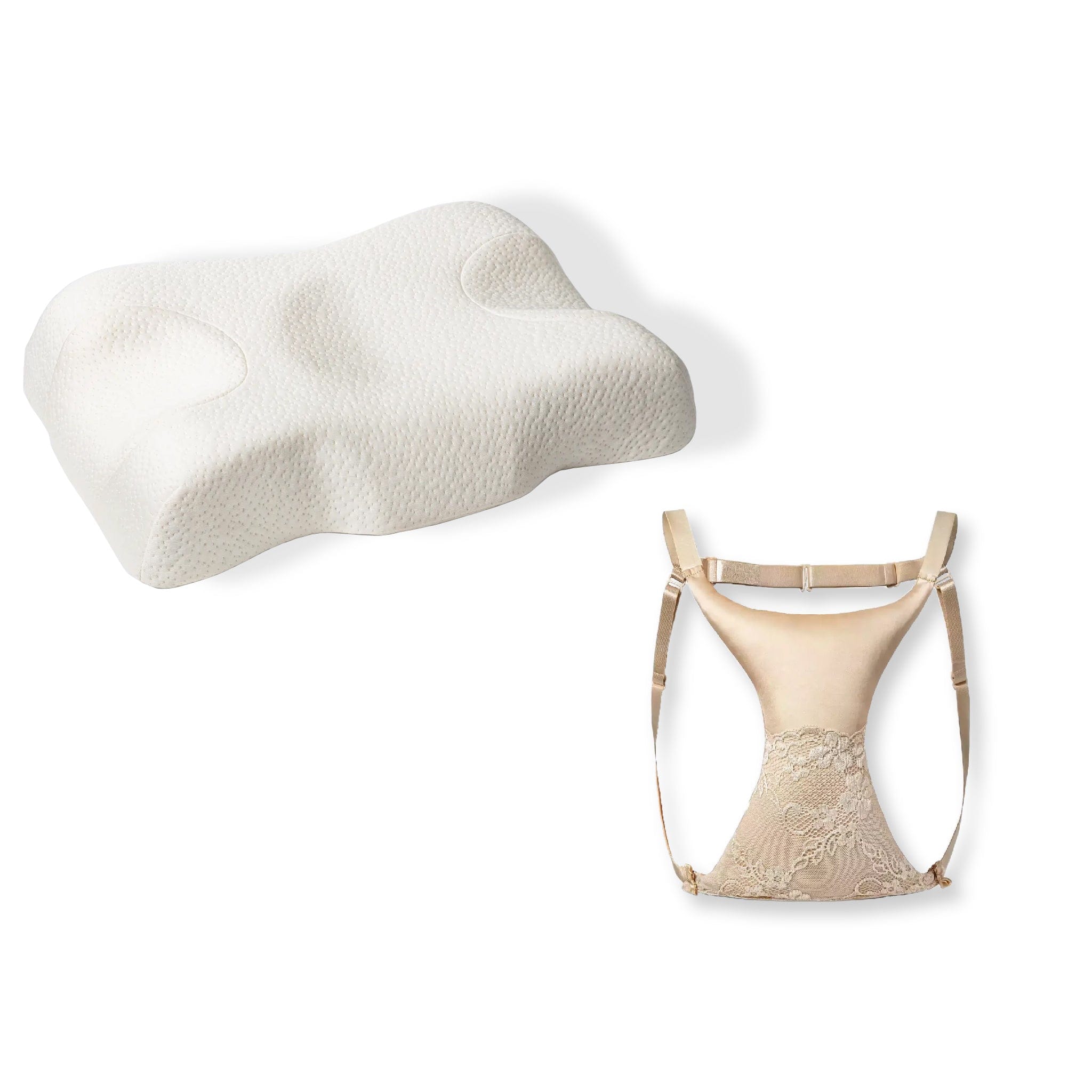 Beauty Pillow Skinplus + Chest Pillow Beige