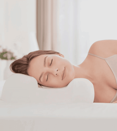 Beauty Pillow™ مع غطاء وسادة من الحرير 100% على