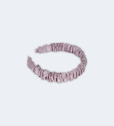 Ruched Headband Blue + Ruched Headband Lilac