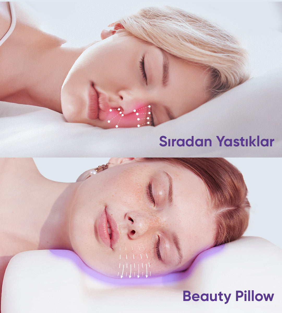 Beauty Pillow™ with Skin+ Pillowcase on