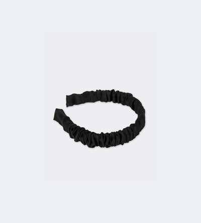 100% Silk Ruched Headband | with 6 color options