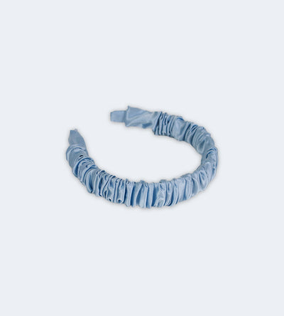 Ruched Headband Blue + Ruched Headband Lilac