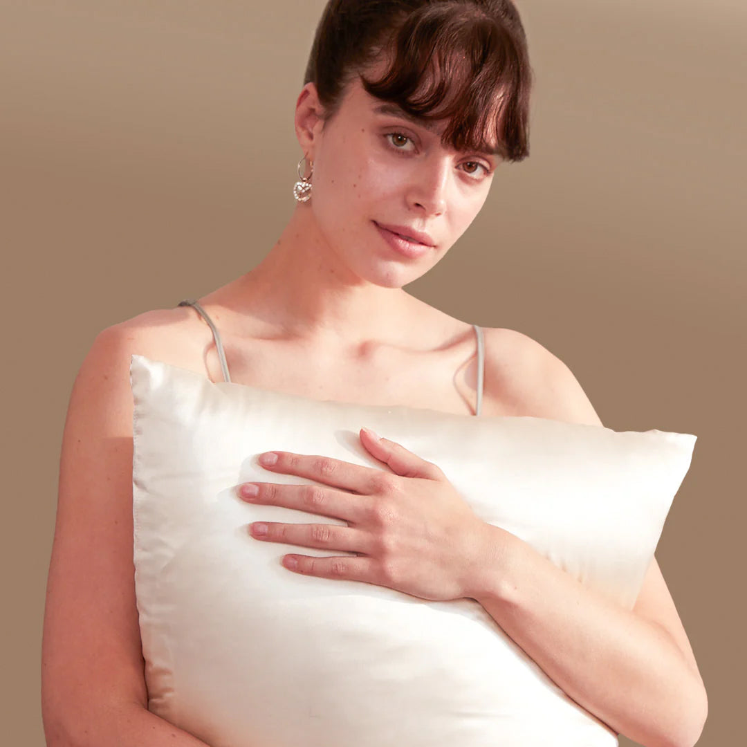 100% Silk Pillowcase  - Standard Size (50 x 70cm) | with 2 color options