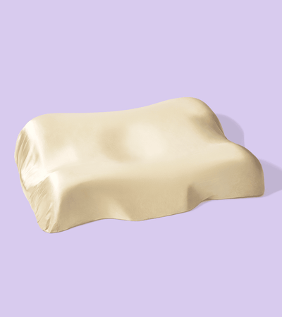 Beauty Pillow™ with 100% Silk Pillowcase on