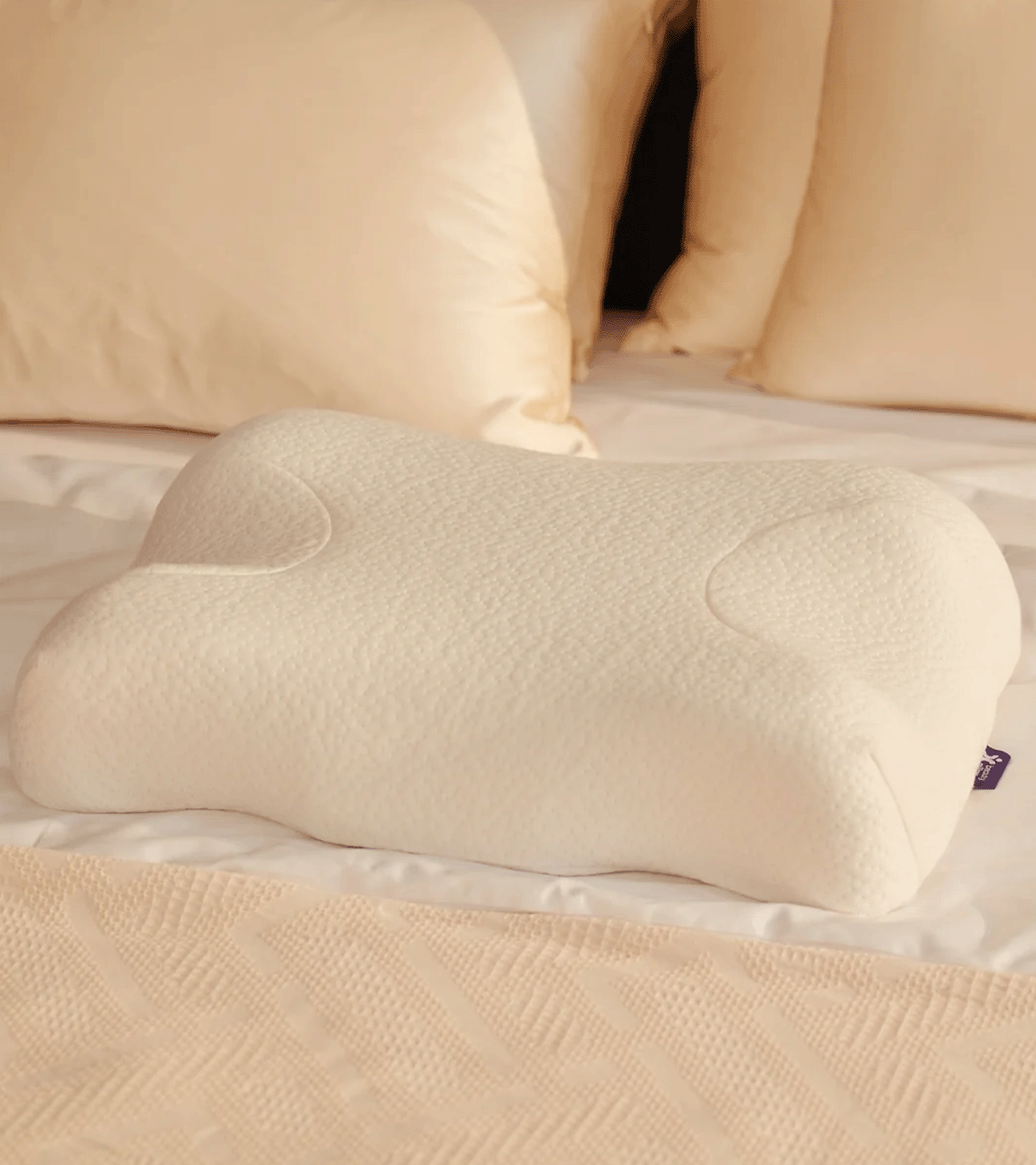  FaceLyft Pillow - Facial Sleep-Wrinkle Prevention Device,  Patented Ear-Recess Design, Designed for Side and Stomach Sleepers, Double  Sided, Cooling Gel, Tencel® - The New Age Fiber casing : Home & Kitchen