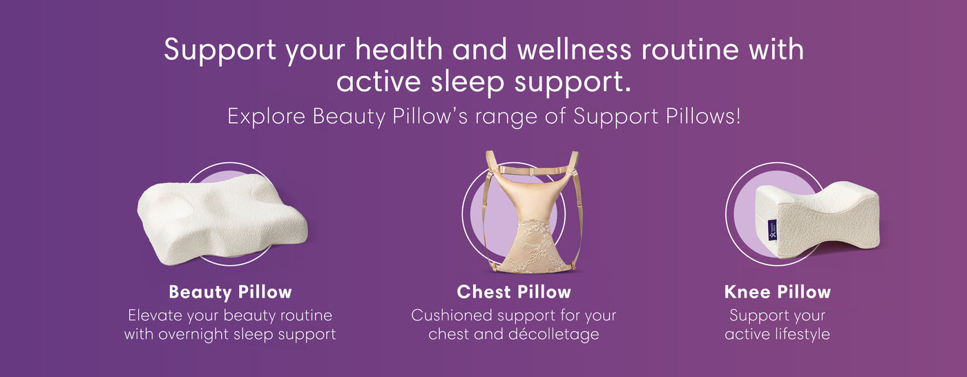 Knee Pillow, Between Knee Pillow for Sleeping on Side - Beauty Pillow –  Beauty Pillow-Global