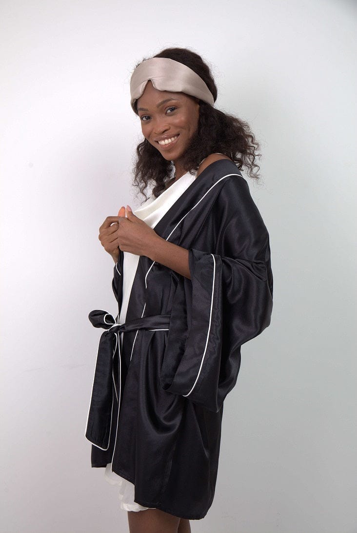 Silk-Satin Kimono / Gown
