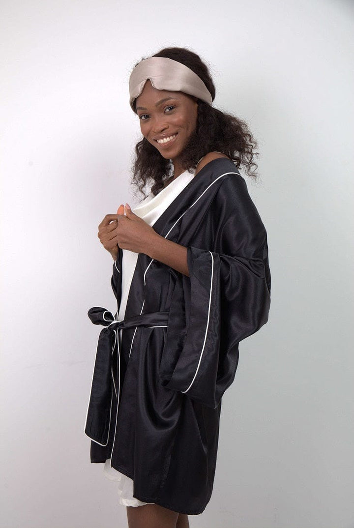 Silk-Satin Kimono / Gown
