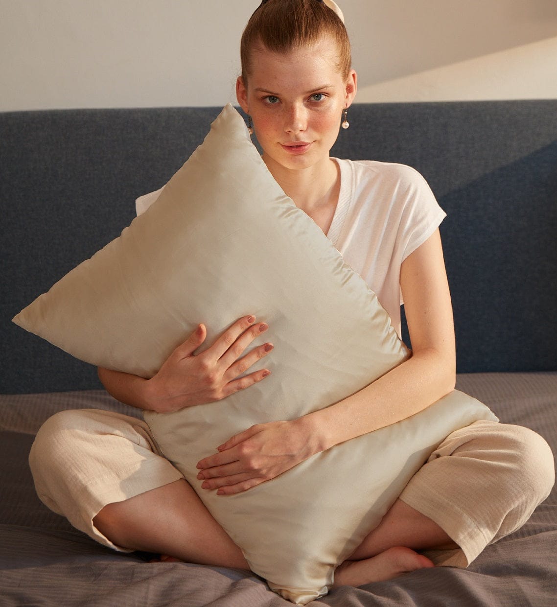 Pillowcase 100% Silk - Standard Size.