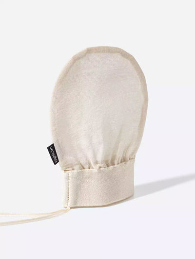 100% Raw Silk Face Mitt