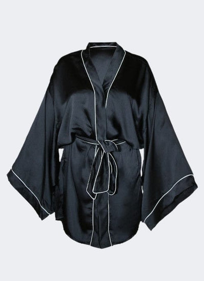 Seiden-Satin Kimono / Kleid