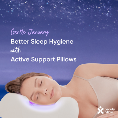 Mejor higiene del sueño con las almohadas de apoyo activo