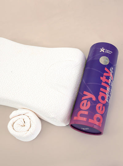 Beauty Pillow - Almohada Antiedad y Antiarrugas + Funda Extra Skin Plus.