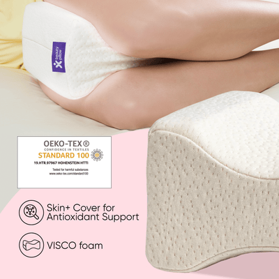 Beauty Pillow Skinplus + Almohada de apoyo para la rodilla