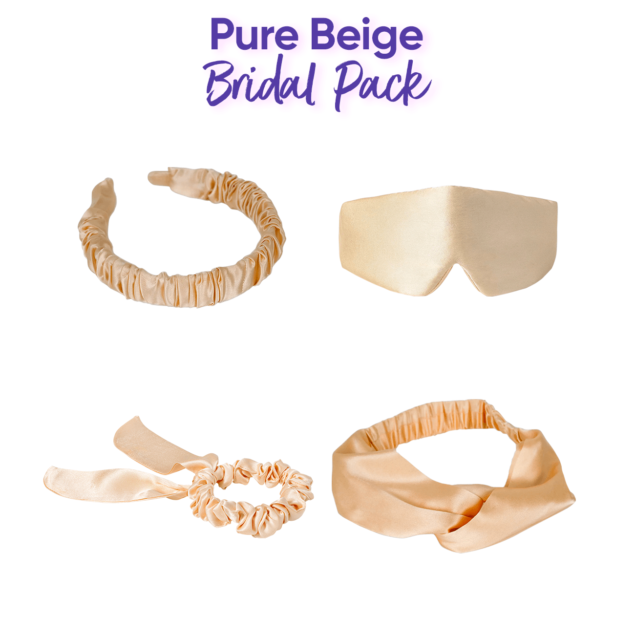 Pack nuptial Pure Champagne Beige