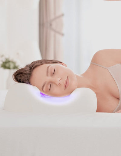 Beauty Pillow - Oreiller anti-âge et anti-rides + taie d'oreiller Extra Skin Plus.