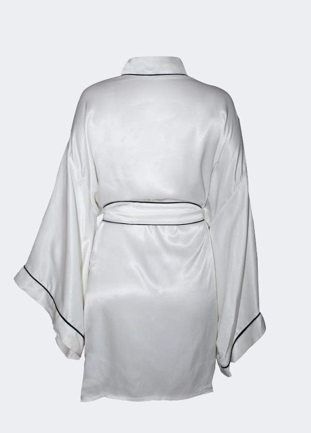 Kimono / robe en satin de soie