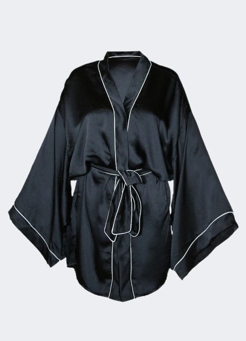 Kimono / robe en satin de soie